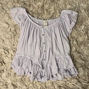 Free People Babydoll Top